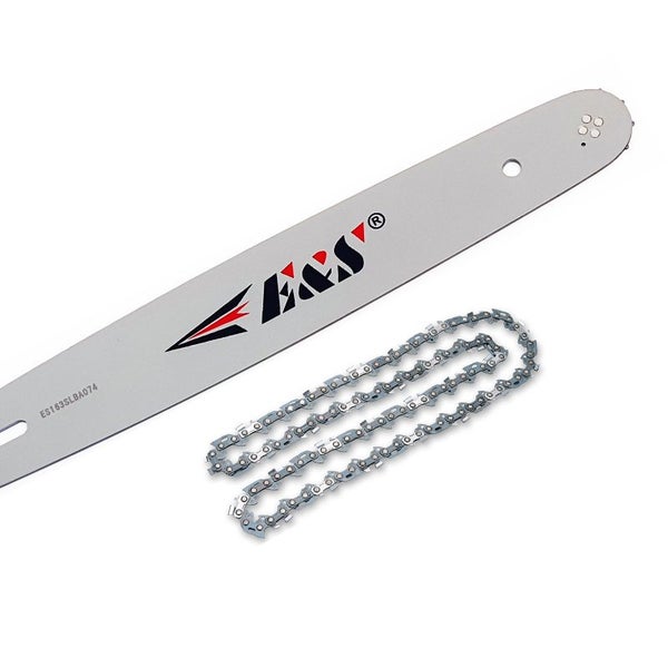 14" E&S Bar & Chain Set for Echo, Shindaiwa, Poulan, Husqvarna Carousel 1