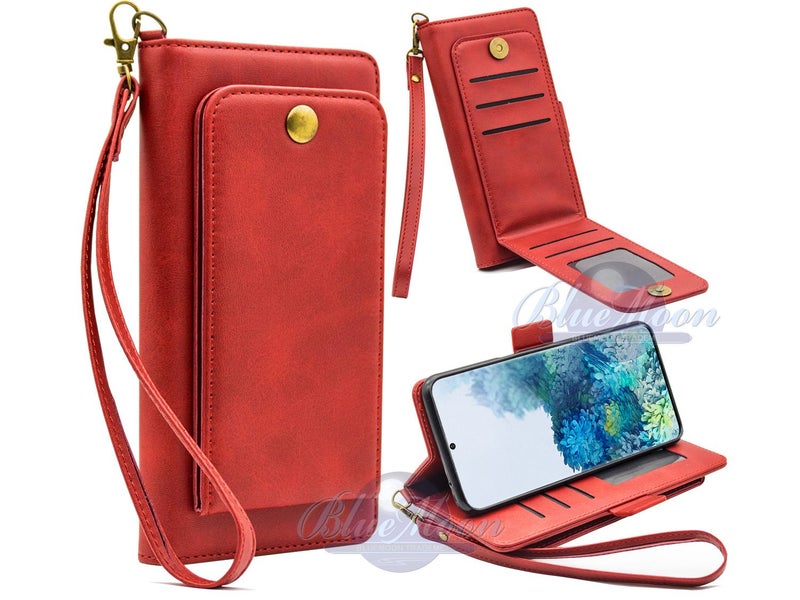 1x Shockproof Wallet Cover for Samsung Galaxy S23 ULTRA Carousel 1