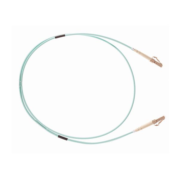 3M Lc Lc Om4 Multimode Fibre Optic Patch Cable Aqua Carousel 2