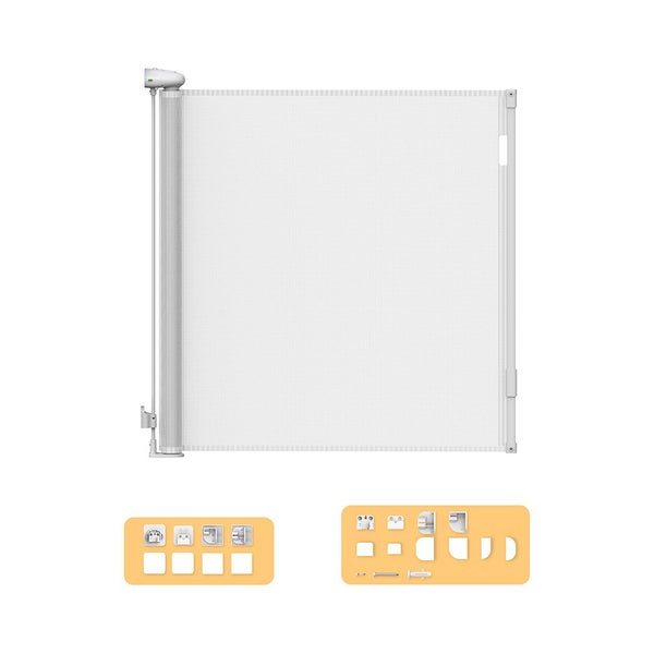 Bopeep Baby Safety Gates Adjustable Retractable Pet Dog Stair Doorways Guard 150 Carousel 1