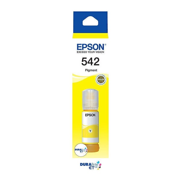 Epson T542 Yellow Ink Cartridge, Eco Tank Carousel 1