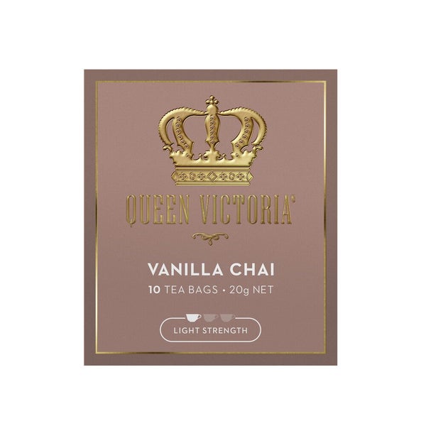 Queen Victoria Vanilla Chai Premium Tea Bags 10 Pack Carousel 1