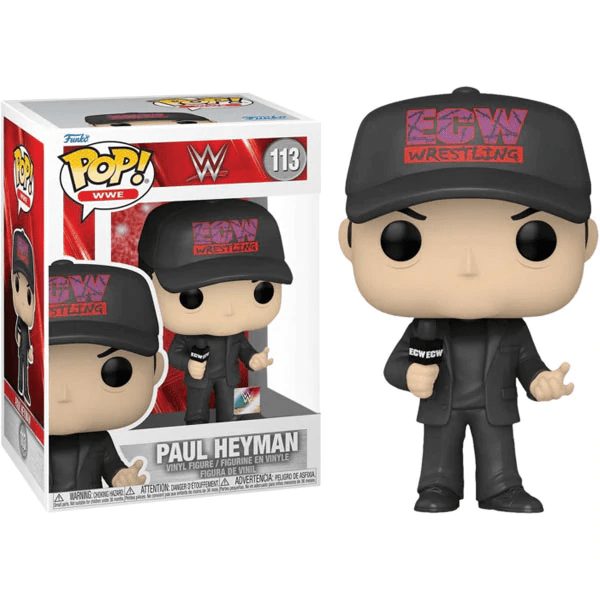 WWE Paul Heyman ECW Pop! Vinyl Figure Carousel 1