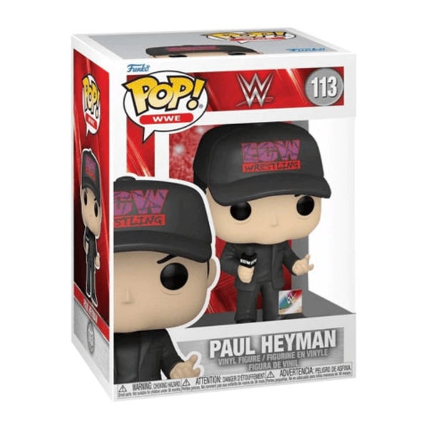 WWE Paul Heyman ECW Pop! Vinyl Figure Carousel 3