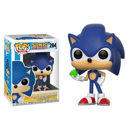 Sonic the Hedgehog Sonic with Emerald Pop! Vinyl Figure Carousel 1