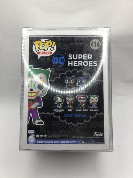 * Funko Pop - The Joker Glows in the Dark Special Ed 414 DC Super Heroes BOXED * Carousel 2