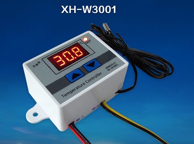 Digital Thermostat Temperature Controller & Probe 12 24 and 230V options Carousel 1