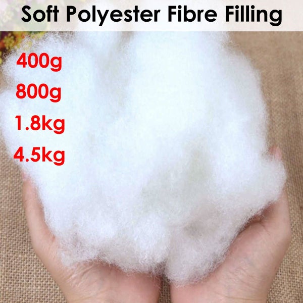 Soft Polyester Fiber Filling for Cushions, Pillows, Toys, and Crafts Carousel 2