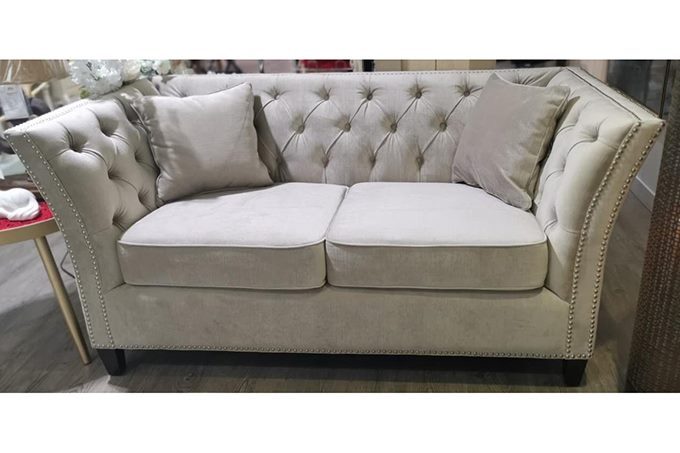 Sale!! Sale!! Doodley fabric Lounge Suite(3+2Seater) Light Grey Carousel 1