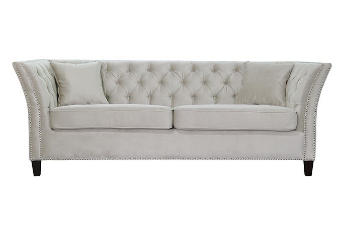 Sale!! Sale!! Doodley fabric Lounge Suite(3+2Seater) Light Grey Carousel 2