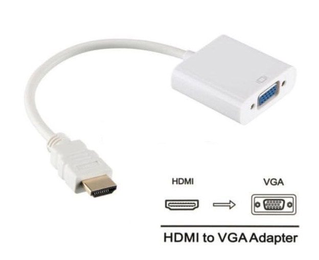 HDMI to VGA Conversion Cable - HDMI to VGA Adapter Connector 2024 High Version Carousel 1