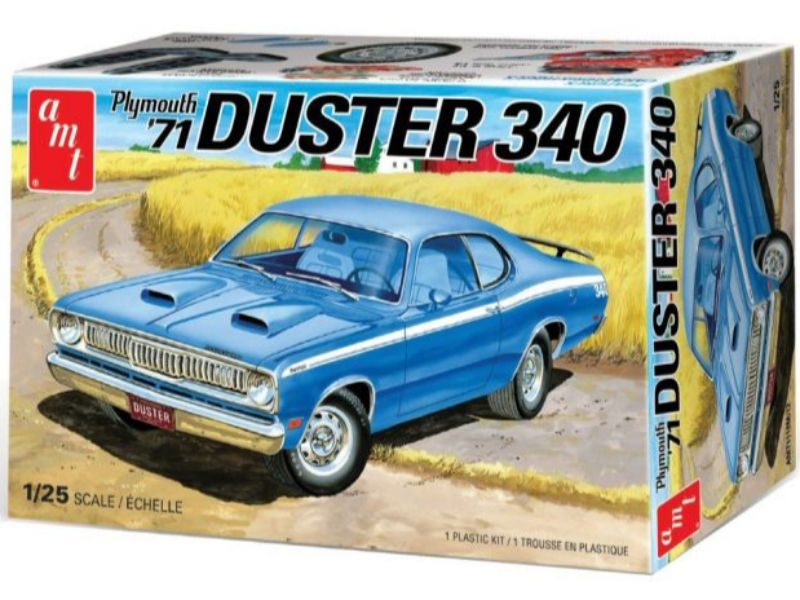 AMT 1118 1:25 '71 Plymouth Duster 340 Carousel 1