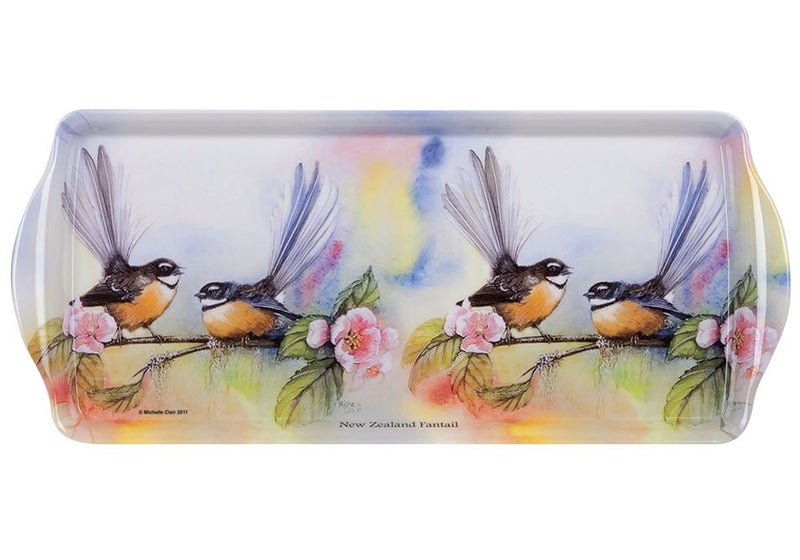 Kiwiana - Tray Sandwich NZ Birds Fantail Carousel 1