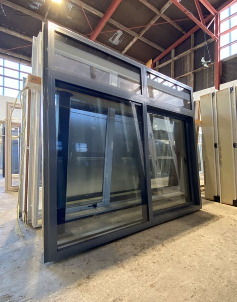 Recycled Aluminium Double Glazed Sliding Window 1490 x 1290 #3326 Carousel 1