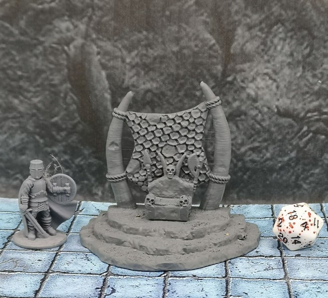 Dungeon Scatter Goblin Throne Dungeons and Dragons dice4dungeons IGG Carousel 2