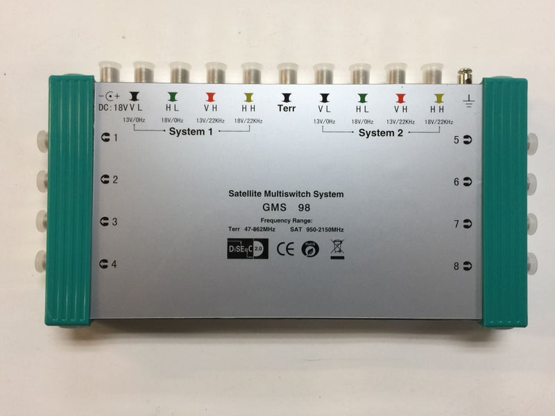 MULTISWITHCHES SYSTEM - 9 IN 8 OUT Carousel 1