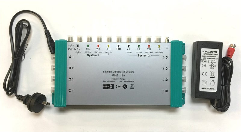 MULTISWITHCHES SYSTEM - 9 IN 8 OUT Carousel 2