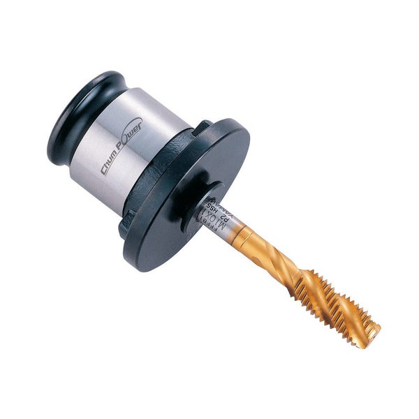 Q/C Tap Collet Positive Drive W/o Clutch 2.8 x 2.1 SQ Size #1 (19mm) M2.5 DIN Carousel 1