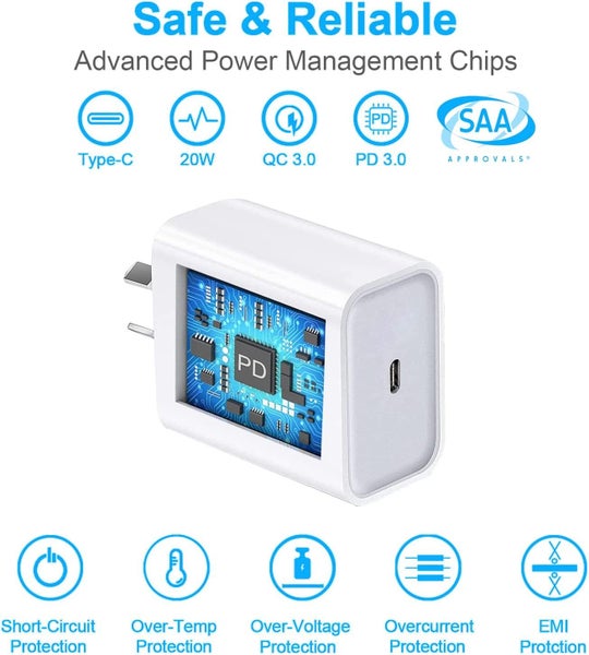 iPhone 16 Pro Fast Wall Charger Plug - New (Stock in NZ) Carousel 6