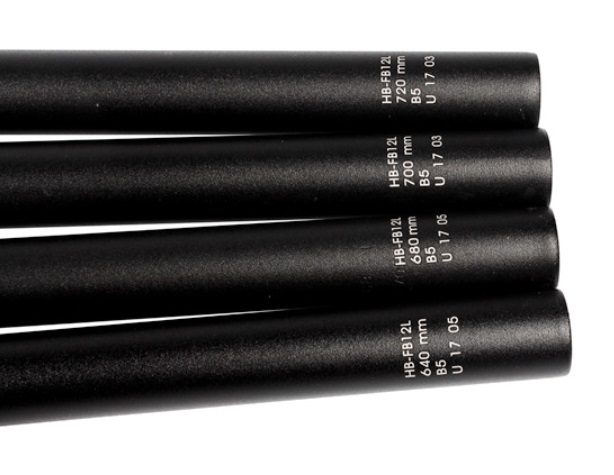 Bike Handlebar Bicycle Riser Bar - UNO, 31.8*740mm 15mm rise, Aluminum, Black Carousel 6