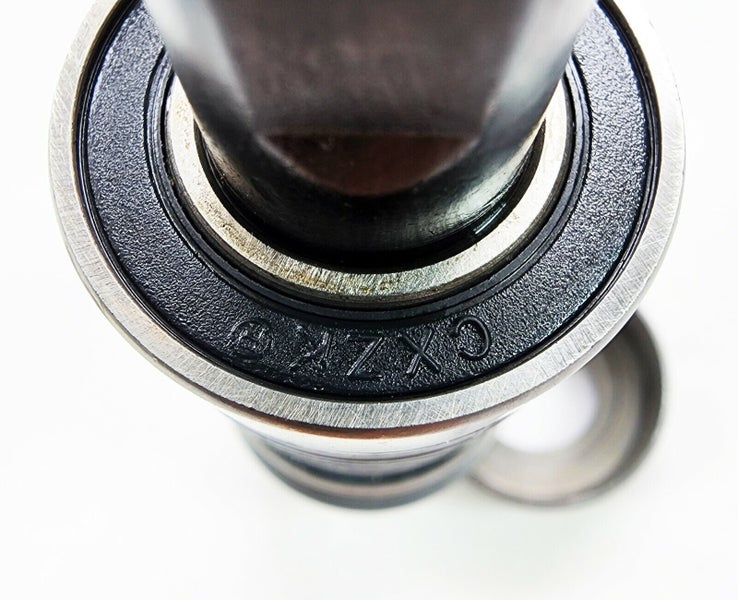 Bicycle Bottom Bracket - Neco B910 68mm BC1.37 * 24T 119mm JIS Square Taper Carousel 2
