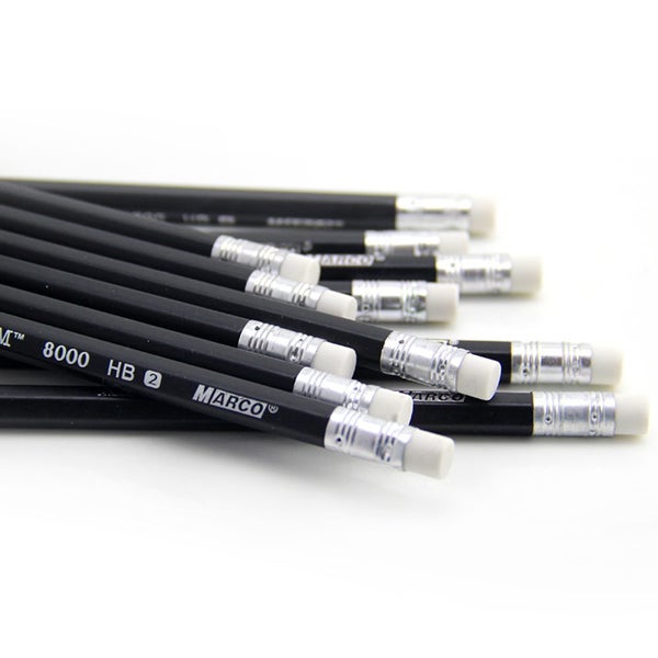 Marco High quality Profession Drawing pencil with rubber lapis- HB, 12pcs x2 Carousel 2