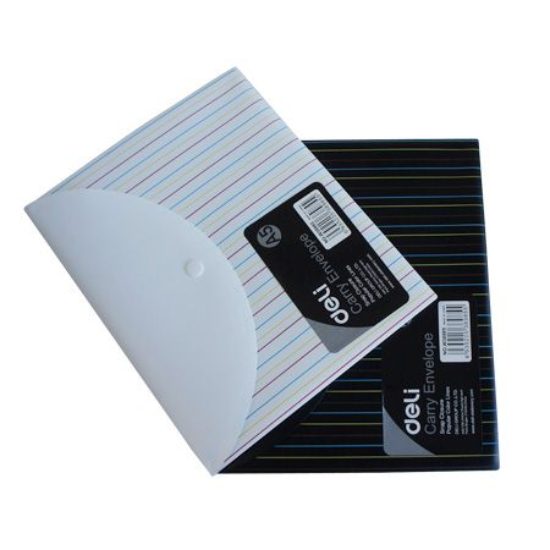 Deli Document Files Bag Button Closure A4 - 10 pcs Carousel 1