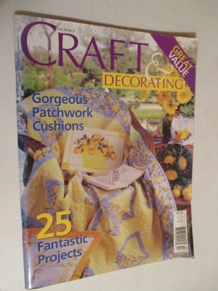 "Craft & Decorating" Magazine with 25 Projects Carousel 1
