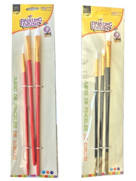 3 Pieces Multifunctional Painting Brushes x 2 Carousel 1