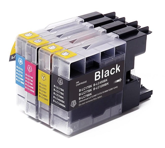 Brother Comp. Ink Cartridges LC73 LC77XL Set for MFC-J6510DW MFC-J6910DW etc Carousel 2