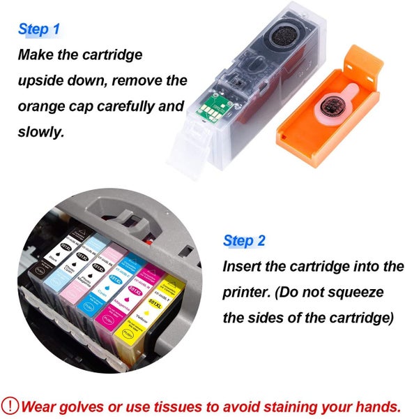 Canon Comp. Ink Cartridges CLI-651XL (BK+C+M+Y) x10 Carousel 4