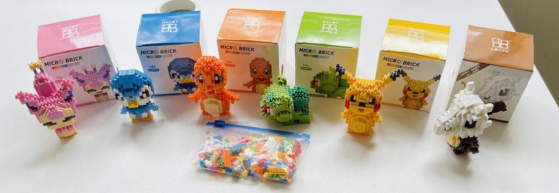 6 x Micro Brick Carousel 1