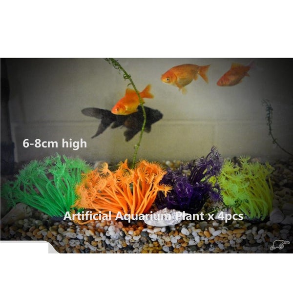 Artificial Aquarium Plant x 4 Carousel 1