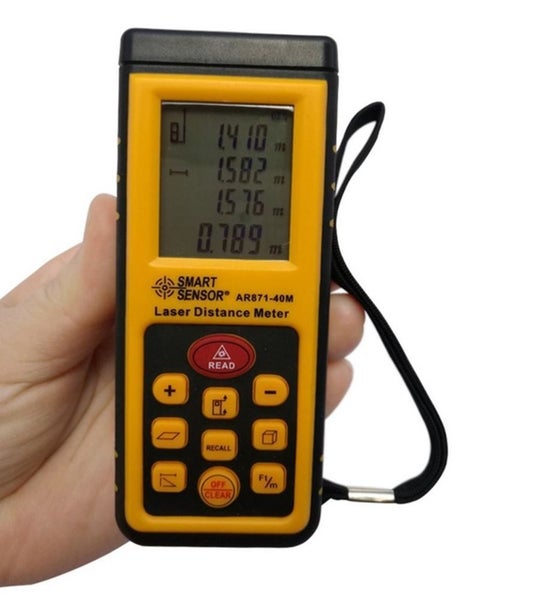 *SMART SENSOR* Laser Distance Meter 0.3-40m, 1 Year Return to Base Warranty Carousel 1