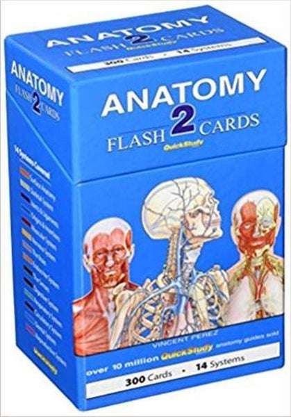 Anatomy 2 Flash Cards (300 cards) by Vincent Perez - Cards Carousel 1