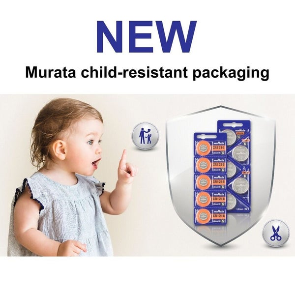 MURATA (SONY) 5pcs 3V CR2032 Watch Button Batteries CR 2032 Lithium Battery62935703783811113