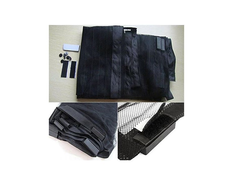 PTN Black 1x2.1m Magnetic Screen Curtain Anti mosquito Net Fly Bug Mesh Insect Carousel 2