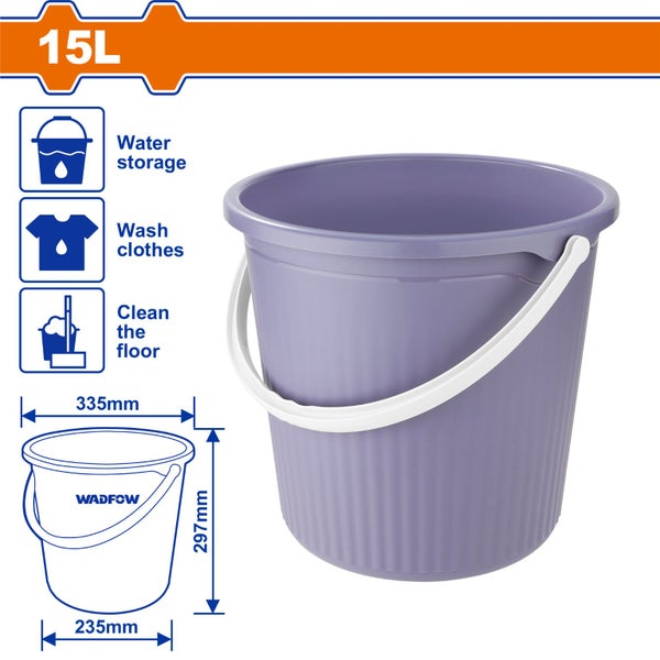 Plastic 15L bucket Carousel 1