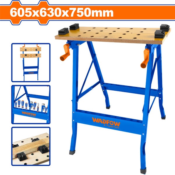 Portable Folding Clamping Work Bench Carousel 1