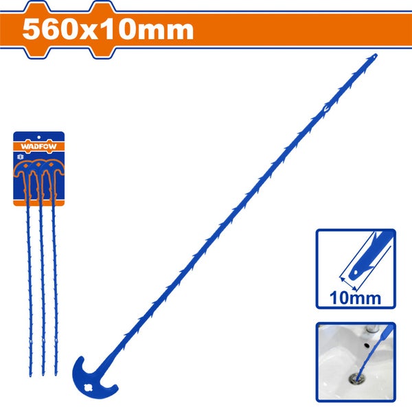 Drain snake 3pcs set Carousel 1