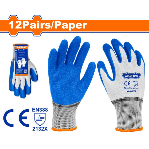 Latex gloves (XL)64473748219395110