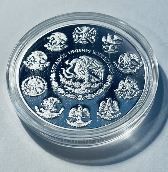 2023 Mexico 1 oz Proof Silver Libertad Carousel 2
