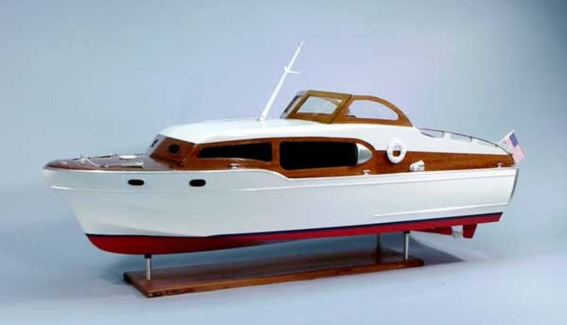 Wooden Ship Kit - 36" 1953 Chris Craft Cruiser Carousel 1