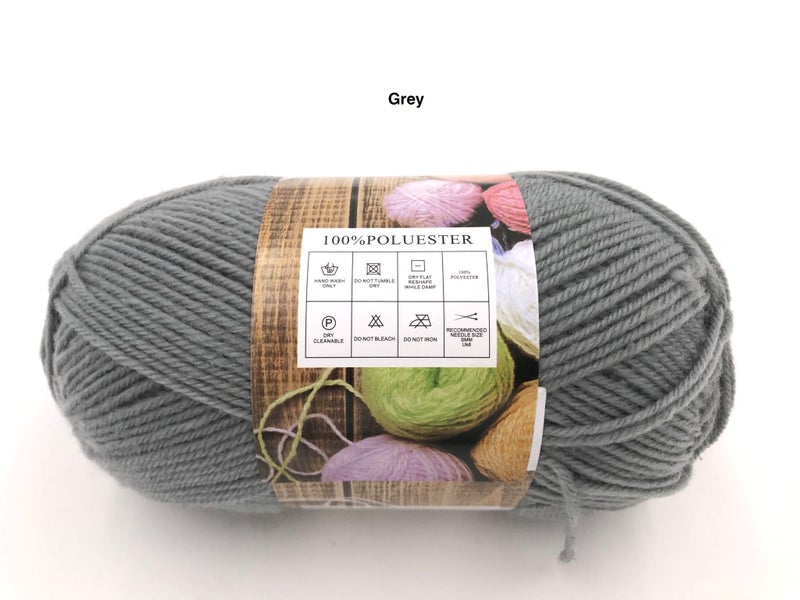 Knitting Yarn ( 100% Polyester ) - 10 Rolls Carousel 2