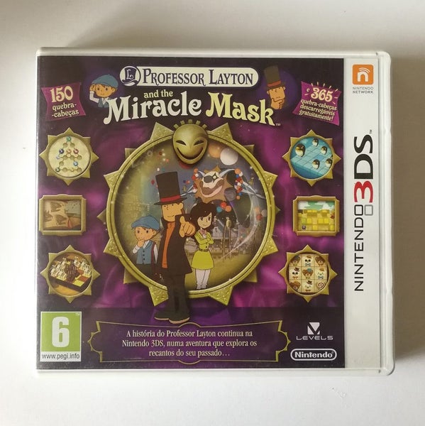 Nintendo 3DS game | Professor Layton and the Miracle Mask Carousel 1