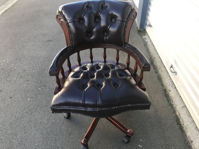 Antique Captains Chair reproduction Carousel 1