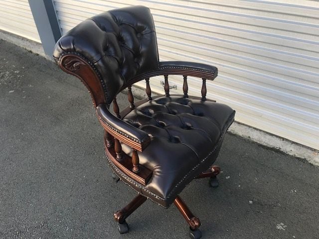 Antique Captains Chair reproduction Carousel 2