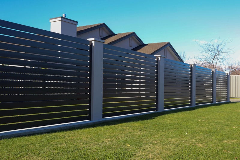 ALUMINIUM SLATS FOR FENCING / PRIVACY SCREENS FENCE INFILLS... Carousel 2