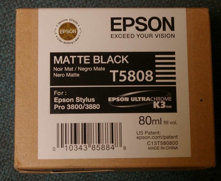 Epson 3880 T5808 Matte Black Cartridge Carousel 1