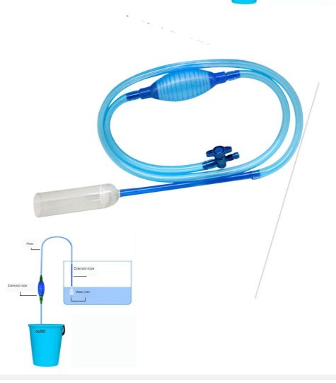 Aquarium Cleaner Fish Tank Vacuum Siphon Filter Carousel 5